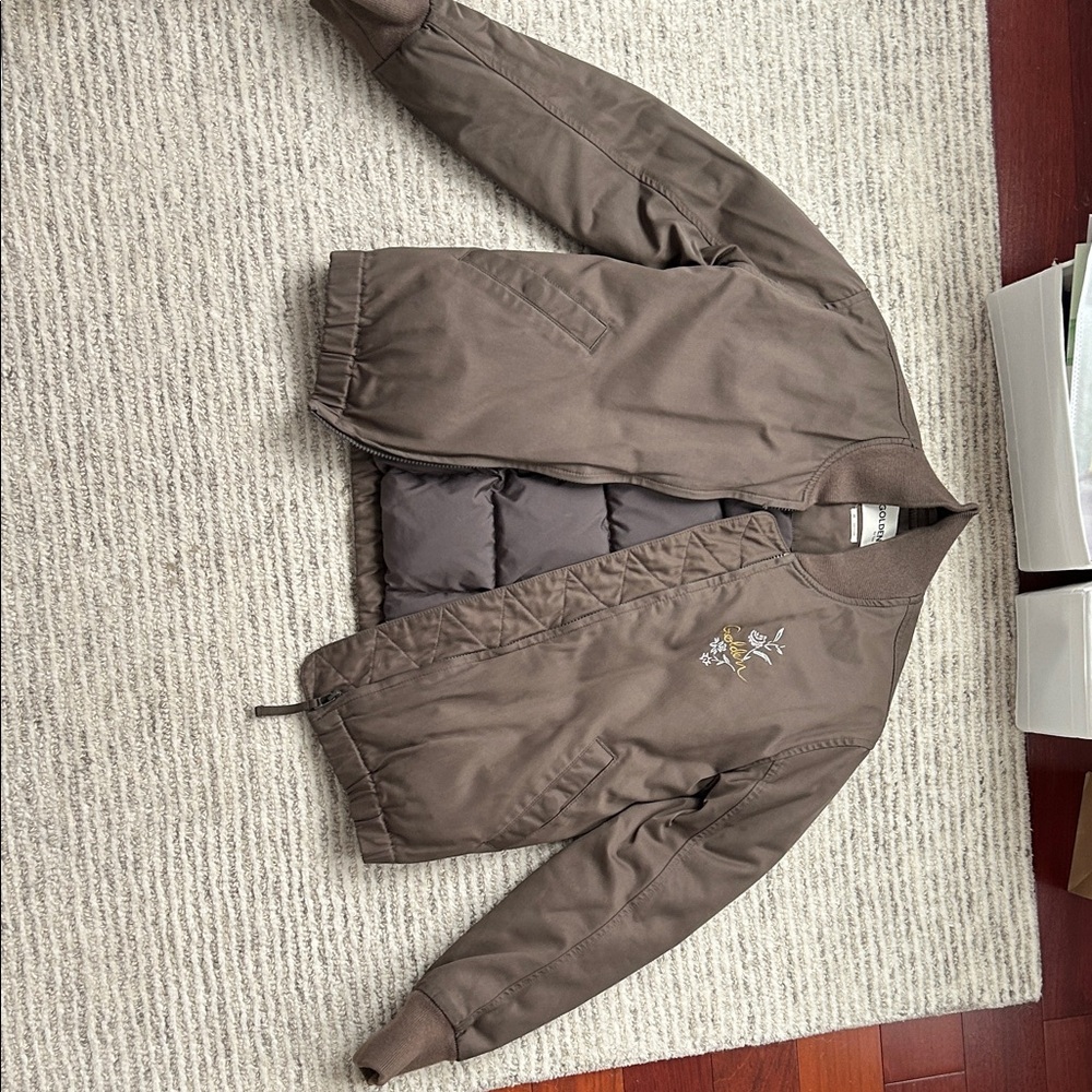 Aritzia Brown Bomber Jacket